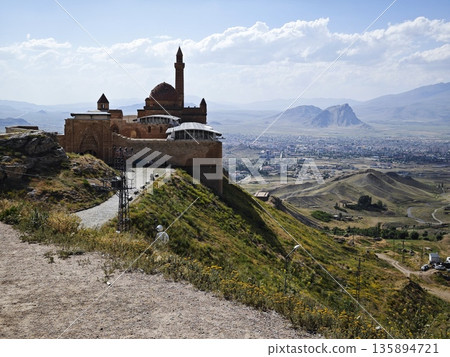 Ishak Pasha Palace near Dogubeyazit in eastern Turkey 135894721