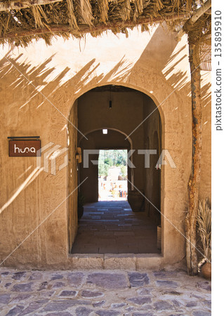 Beautiful view of AlUla's Old Town Beautiful view of AlUla's Old Town 135895910