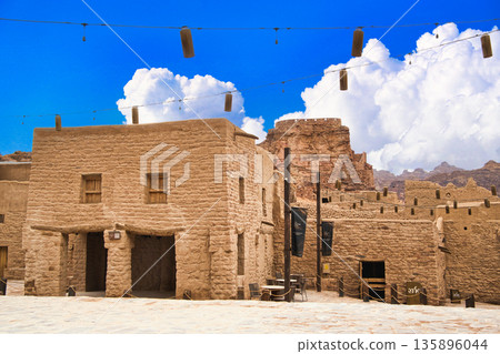 The beautiful streets of AlUla's Old Town The beautiful streets of AlUla's Old Town 135896044