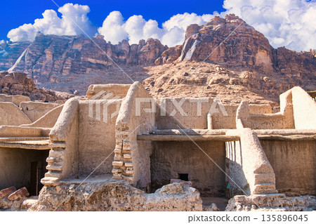 The beautiful streets of AlUla's Old Town The beautiful streets of AlUla's Old Town 135896045