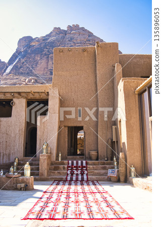 The beautiful streets of AlUla's Old Town The beautiful streets of AlUla's Old Town 135896053
