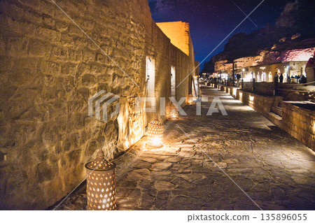 The beautiful streets of AlUla's Old Town The beautiful streets of AlUla's Old Town 135896055