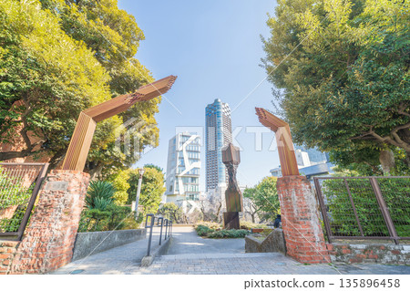 "Tokyo" Scenery of Nogi Park Akasaka 135896458