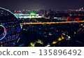 Guangzhou ,China - October 05,2023: Aerial view of landscape in Guangzhou city, China 135896492