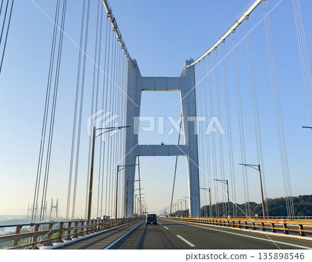 從瀨戶大橋眺望的景色 從瀨戶大橋眺望的景色 135898546