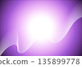 Vivid purple energy orbs and mysterious glowing waves 135899778