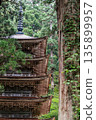 A glimpse of the five-story pagoda 135899957