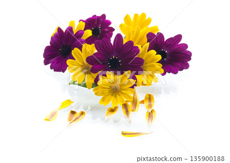 flower bouquet on white background 135900188