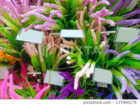 Beautiful Artificial Lavender and Wildflowers for Home Floral Arrangement 135900276