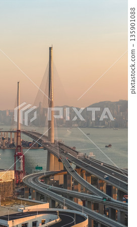 Jan 10 2026 Daylight Illuminates Tsing Yi Kwai Chung Container Terminal Jan 10 2026 Daylight Illuminates Tsing Yi Kwai Chung Container Terminal 135901088