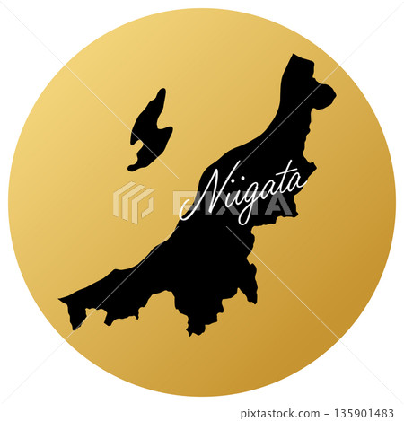 新潟地圖圖標 新潟地圖圖標 135901483