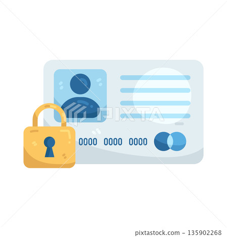 Illustration of Identity lock 135902268