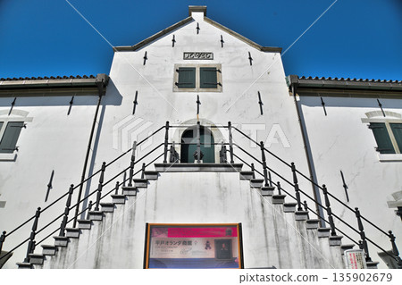 Nagasaki Prefecture "Hirado Castle" turret and view Nagasaki Prefecture "Hirado Castle" turret and view 135902679