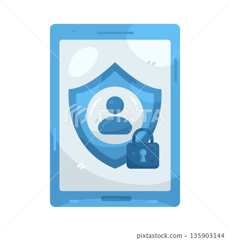 Illustration of User locked 135903144