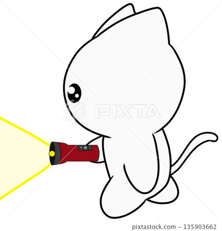 手電筒照明 135903662