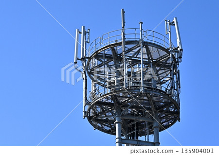 下一代通訊影像 通訊影像（無線電塔：基地台） 135904001
