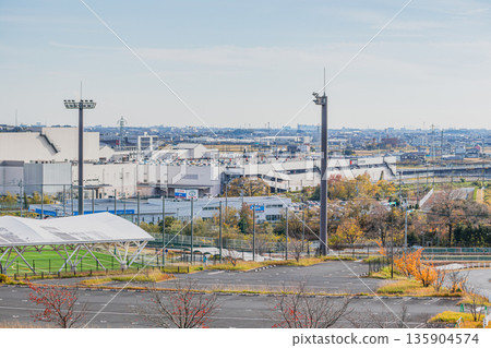 濱松市濱北體育館及街景（靜岡縣） 135904574
