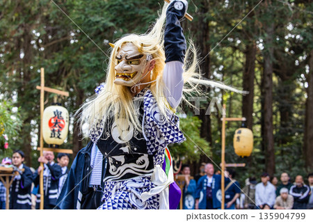 [Niigata Prefecture_Sado_Ondeko] Sado Island where demons dance 135904799