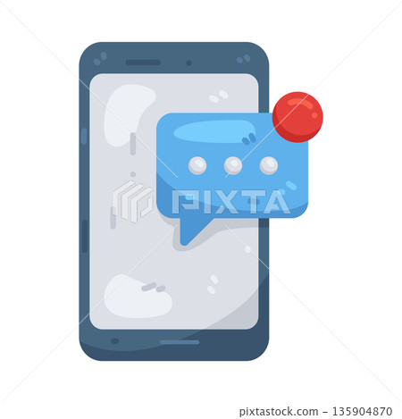 Illustration of New chat Illustration of New chat 135904870