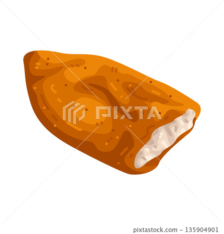Illustration of fish katsu Illustration of fish katsu 135904901