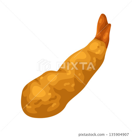 Illustration of tempura  135904907
