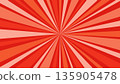 復古紅色放射線背景素材 135905478