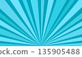 可愛的藍色放射線背景圖案 135905488