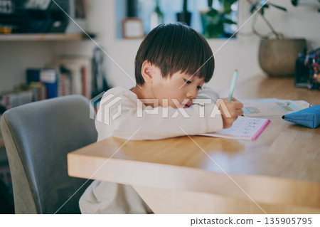 Boy studying Boy studying 135905795