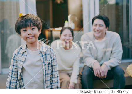 Garden Family gathering Garden Family gathering 135905812