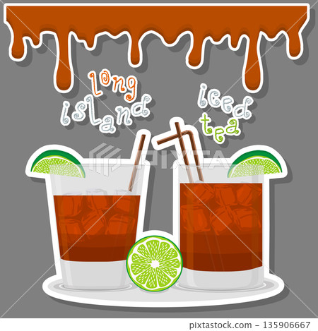 Various sweet tasty natural alcohol cocktail Various sweet tasty natural alcohol cocktail 135906667