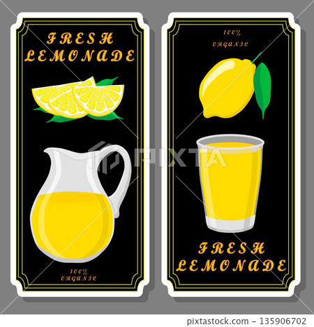 Various sweet tasty natural lemonade Various sweet tasty natural lemonade 135906702