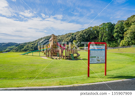 袋井市三川夢之丘公園風景(靜岡縣) 袋井市三川夢之丘公園風景(靜岡縣) 135907909
