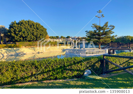 A peaceful stroll through Parque de la Bateria reveals green landscapes, open paths, and relaxed urban nature in Torremolinos, Spain. A peaceful stroll through Parque de la Bateria reveals green landscapes, open paths, and relaxed urban nature in Torremolinos, Spain. 135908013