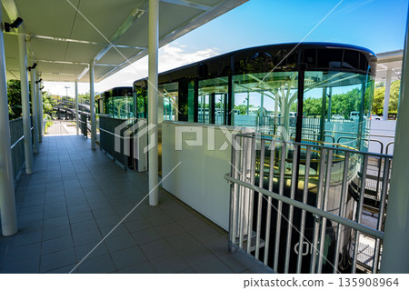 Scenery of the slope car at Mount Inasa in Nagasaki 135908964