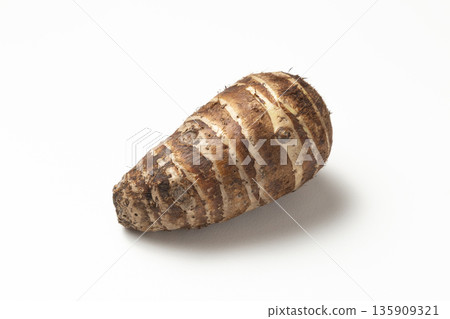 Shrimp potato on a white background 135909321