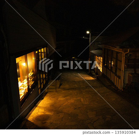 兵庫縣赤穗岬的Kirakirazaka夜景 135910384