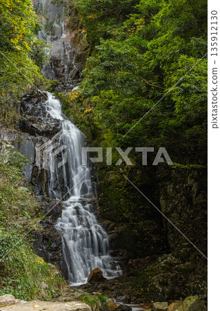 Jokiyo Falls in Sakugicho, Miyoshi City, Hiroshima Prefecture, Japan Jokiyo Falls in Sakugicho, Miyoshi City, Hiroshima Prefecture, Japan 135912130