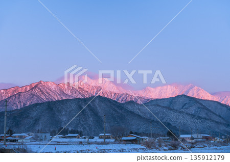 卯城立山連峰的 Morgenrot [大町市] 135912179