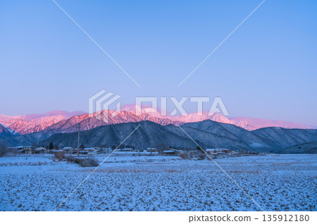 卯城立山連峰的 Morgenrot [大町市] 135912180