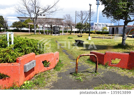 滋賀縣高島市的住吉公園及其周邊街道 滋賀縣高島市的住吉公園及其周邊街道 135913899