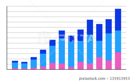 Stacked bar graph progress 135913953