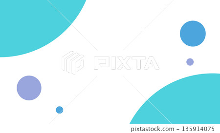 淺藍色和白色幾何圖案 135914075