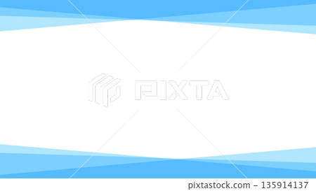 Light blue gradation frame 135914137