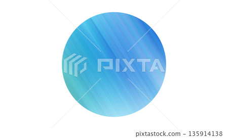 Blue-green abstract circle Blue-green abstract circle 135914138