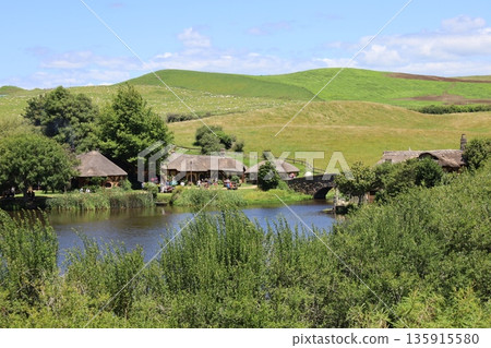 Green Dragon seen from Hobbiton [Matamata, New Zealand] 135915580