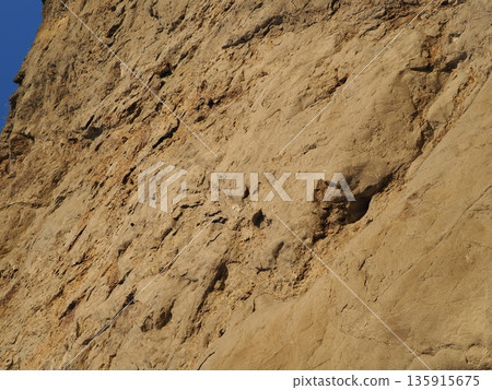 Dry Earth Texture - Stone and Sand Art - Artwork Found on the Coast - Copy Space of the Sea and Coast Dry Earth Texture - Stone and Sand Art - Artwork Found on the Coast - Copy Space of the Sea and Coast 135915675