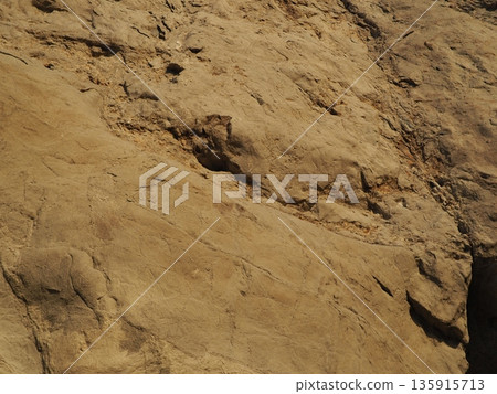 Dry Earth Texture - Stone and Sand Art - Artwork Found on the Coast - Copy Space of the Sea and Coast Dry Earth Texture - Stone and Sand Art - Artwork Found on the Coast - Copy Space of the Sea and Coast 135915713