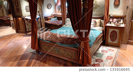 Hobbit Hole Scenery, Bedroom [Matamata, New Zealand] 135916695