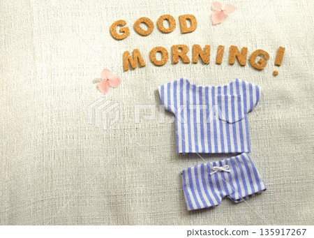Plush clothes striped pajamas 2 Plush clothes striped pajamas 2 135917267