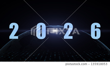 Technology visuals for 2026 showcasing the dawn of the future society Technology visuals for 2026 showcasing the dawn of the future society 135918053
